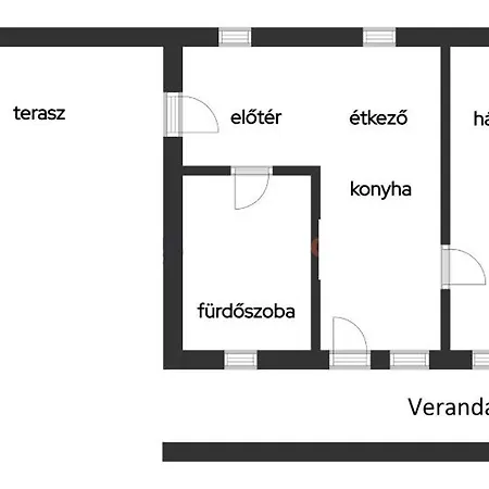 Semesterbostad Kisbagoly Vendeghaz Parád